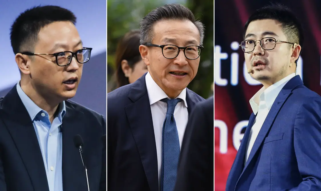 圖4：馬云的三位重要副手